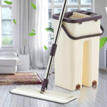 Швабра з відром Flat Mop автоматичний віджим