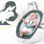 Заколисуючий центр шезлонг для новонароджених з музикою та вібро режимом