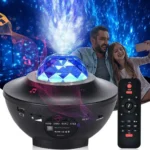 Проектор Галактика 360° з пультом та колонкою Bluetooth 10 режимів освітлення